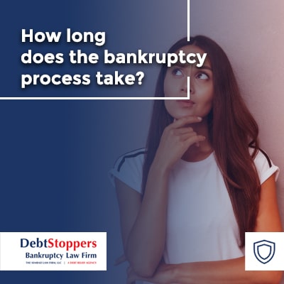 How long does the bankruptcy process take?