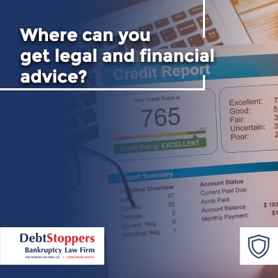 Where can you get legal and financial advice?