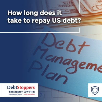 How long does it take to repay US debt?